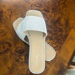 Sparkly sandals bought these in Nashville